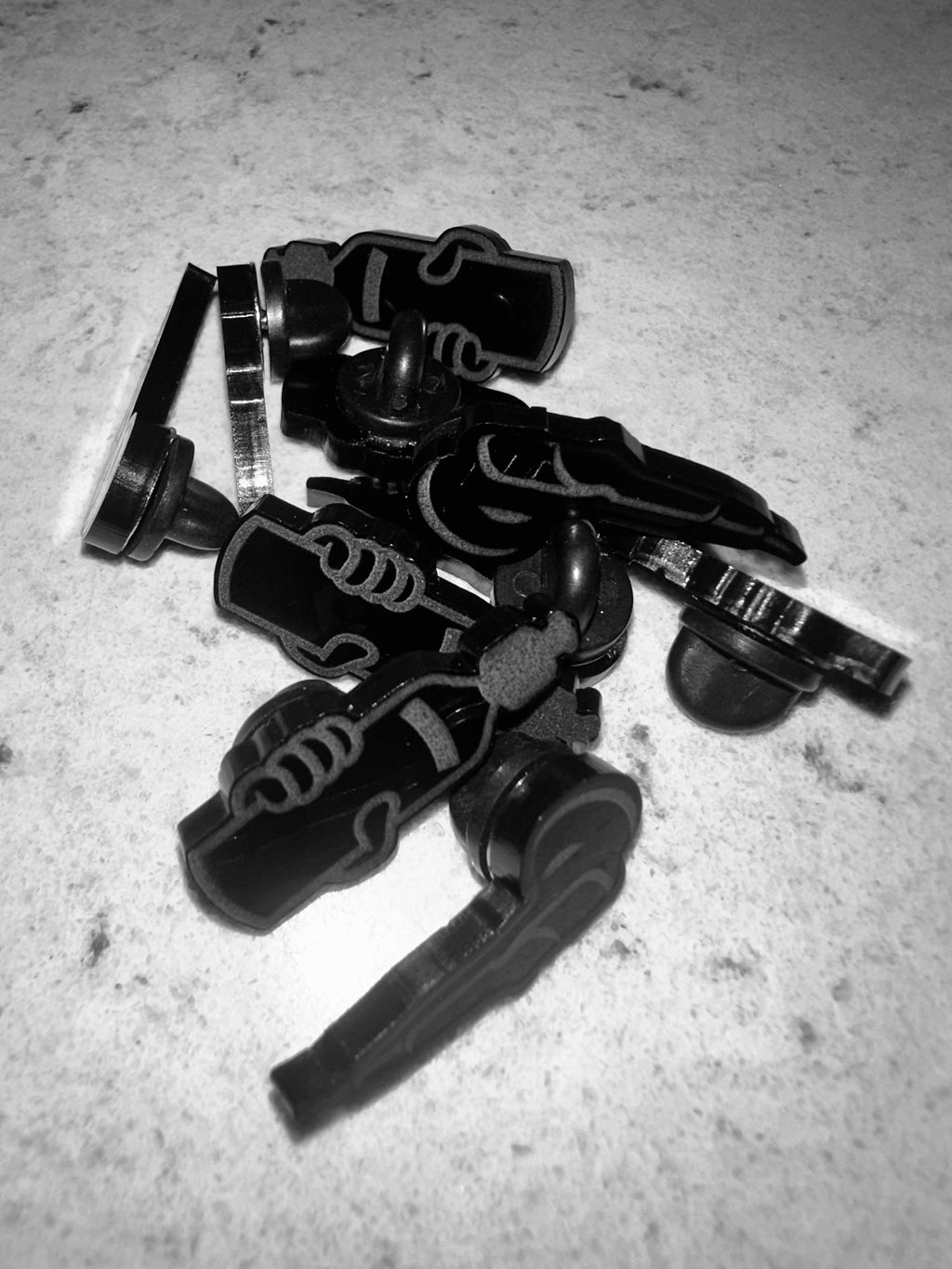 Buff The World Hat Pins