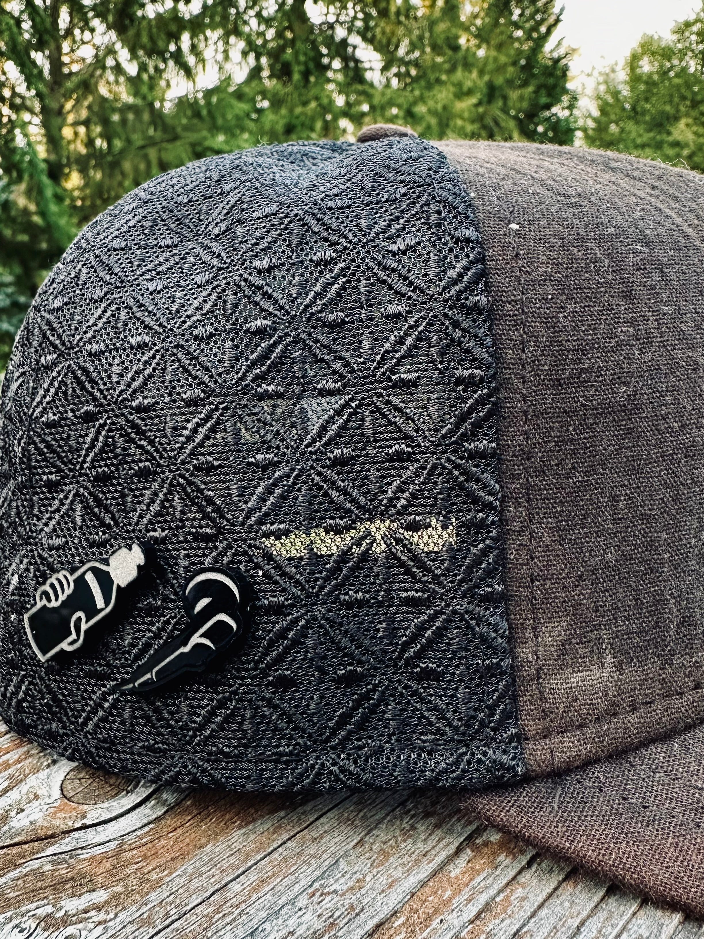 Buff The World Hat Pins