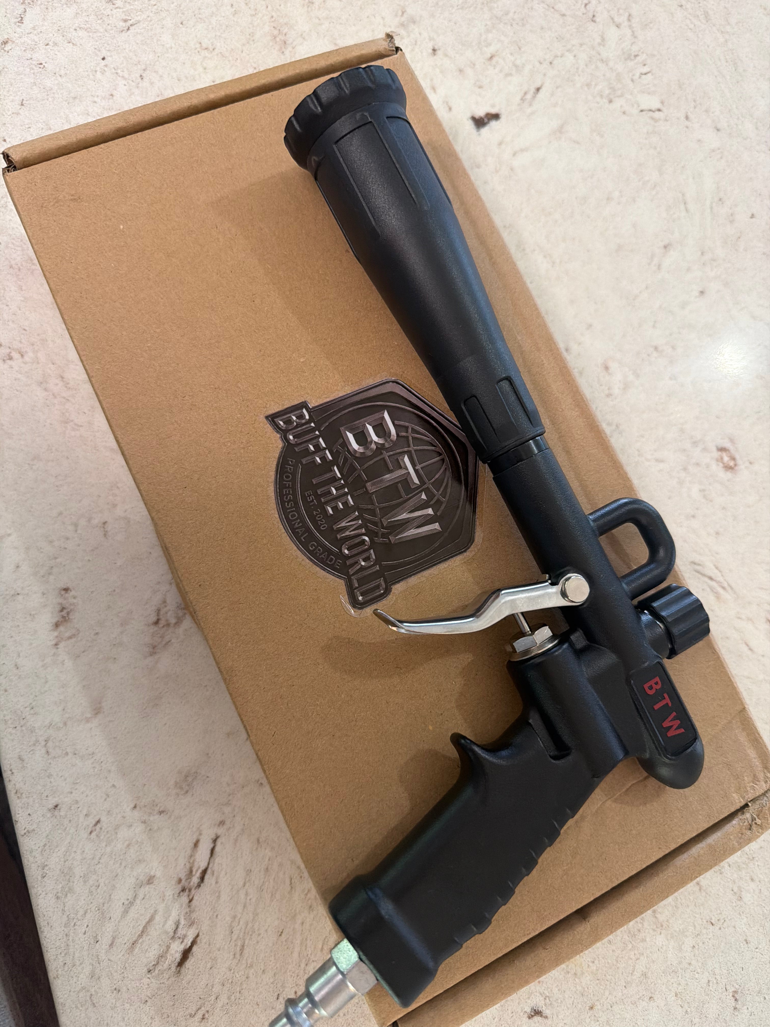 B.T.W High-Pressure Pneumatic Air Cleaning Gun – Professional Detailer’s Air Tool
